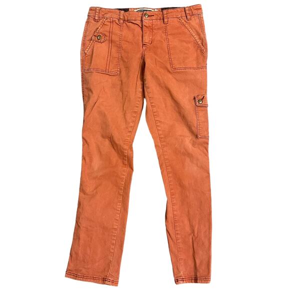 Anthropologie Daughters of the Liberation Lyon Coral Modern Cargo Pants - Sz 29 - Picture 2 of 9